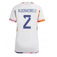 Dres Belgija Toby Alderweireld #2 Gostujuci za Žensko SP 2022 Kratak Rukav